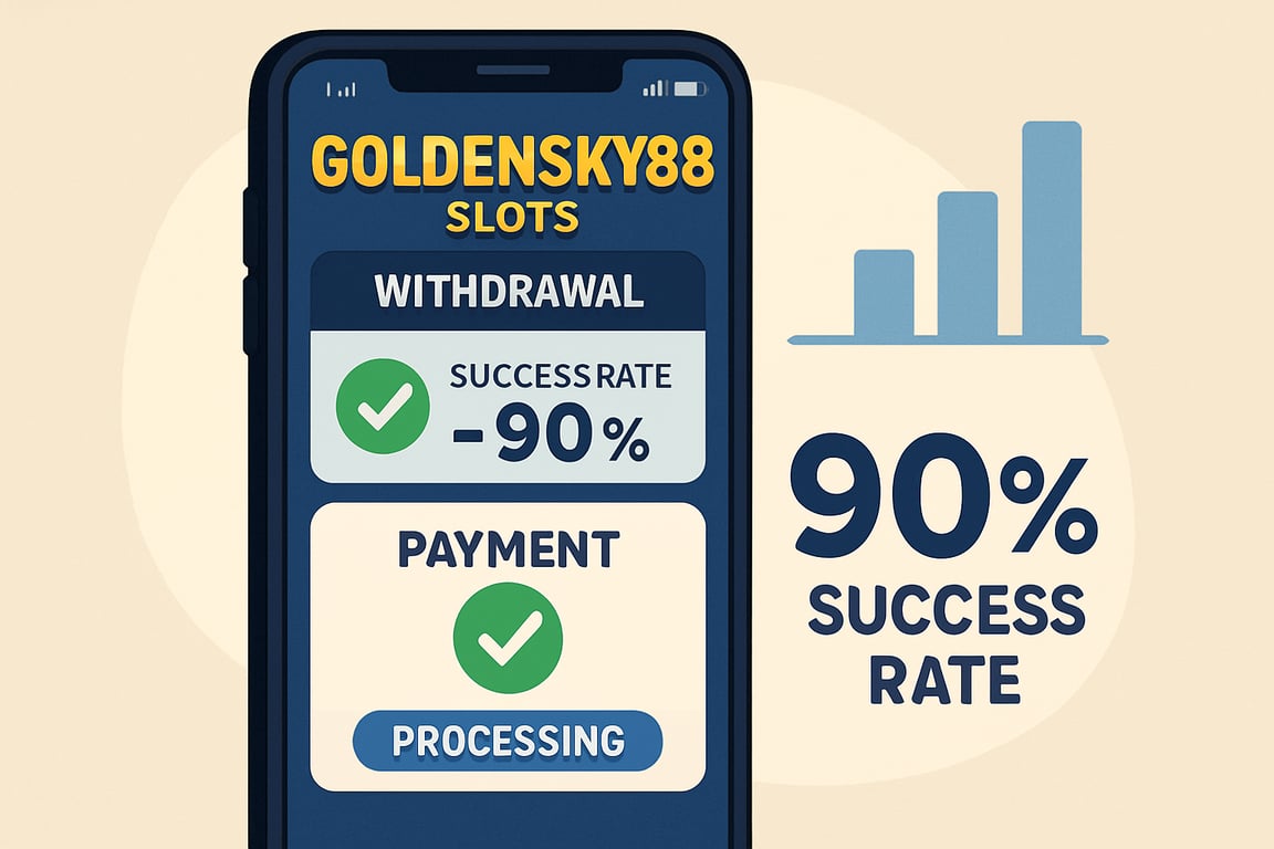 Goldensky88 Slot Withdrawal Success Rate Study: A Player’s Practical Review