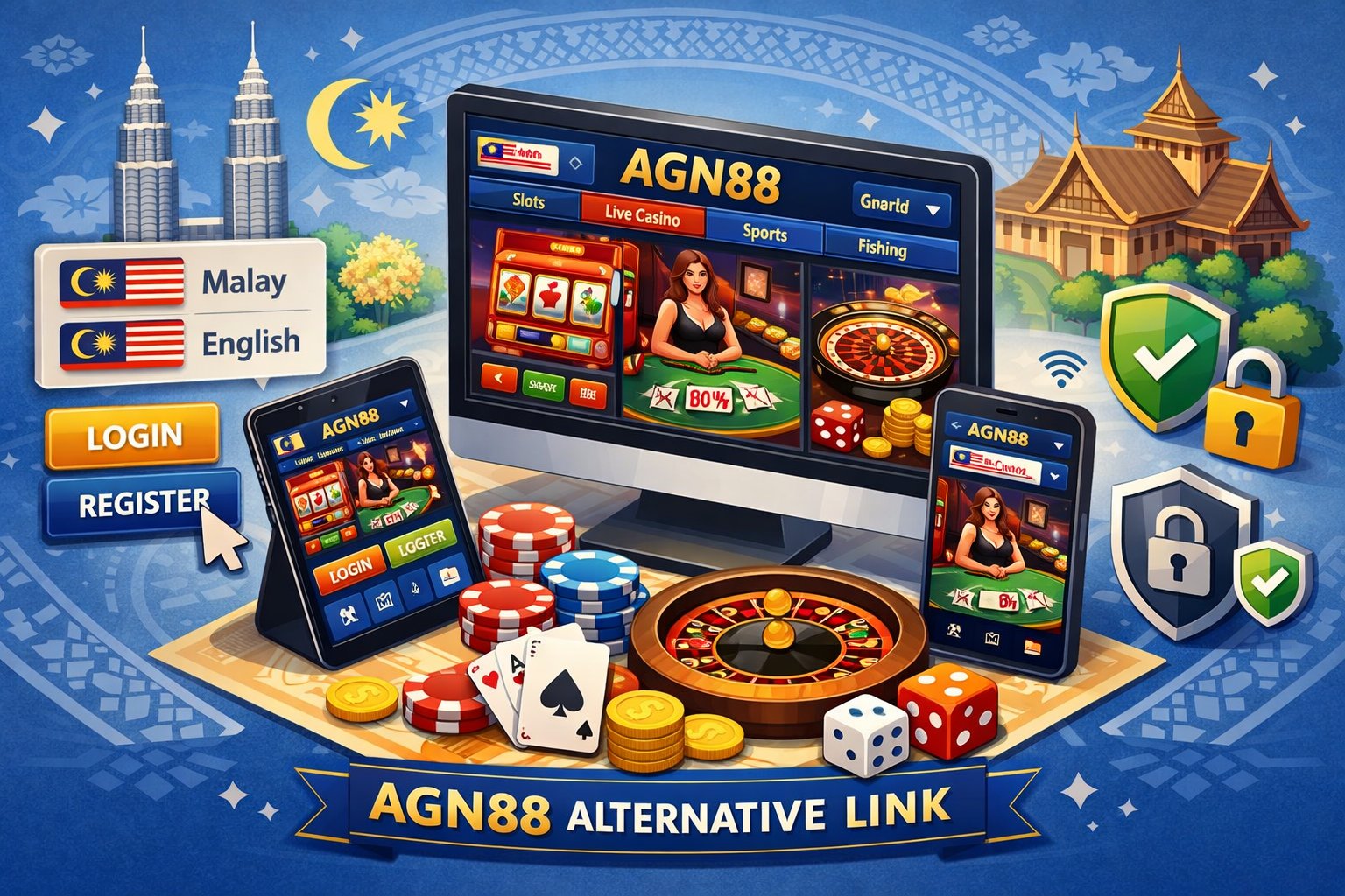 Link Alternatif AGN88: A Comprehensive Review for Malaysian Players