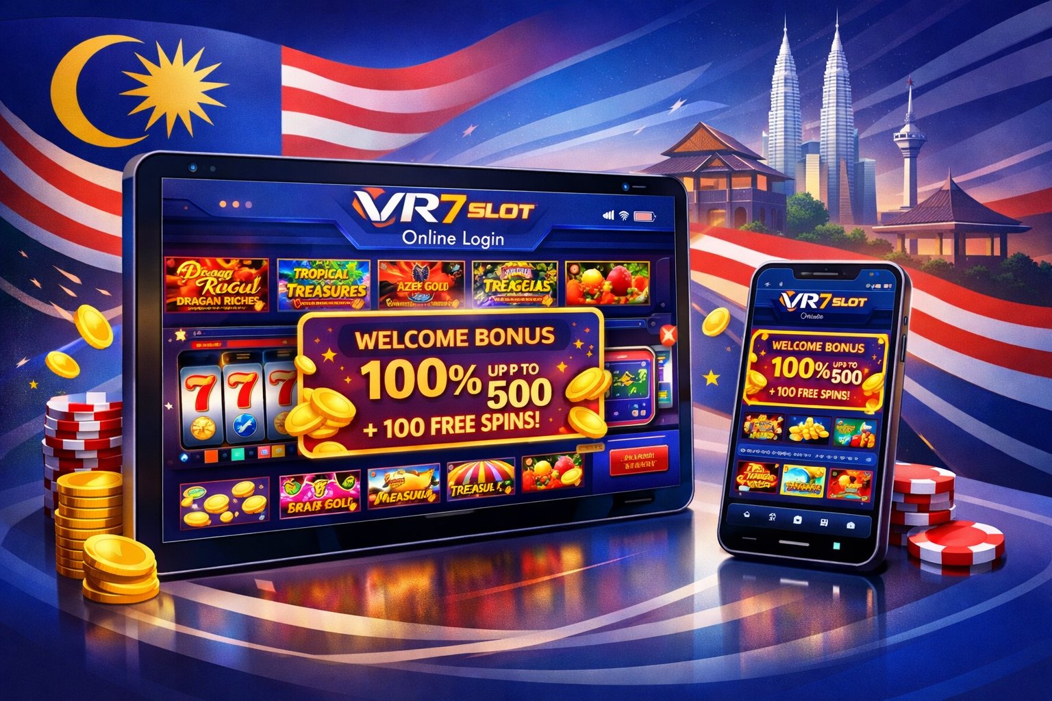 VR7 Slot Online Login: A Detailed Welcome Bonus Value Test Review